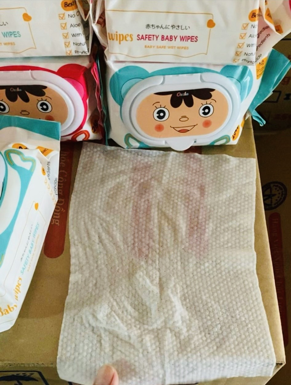 Combo 5 bịch khăn ướt Baby gói lớn mẫu mới