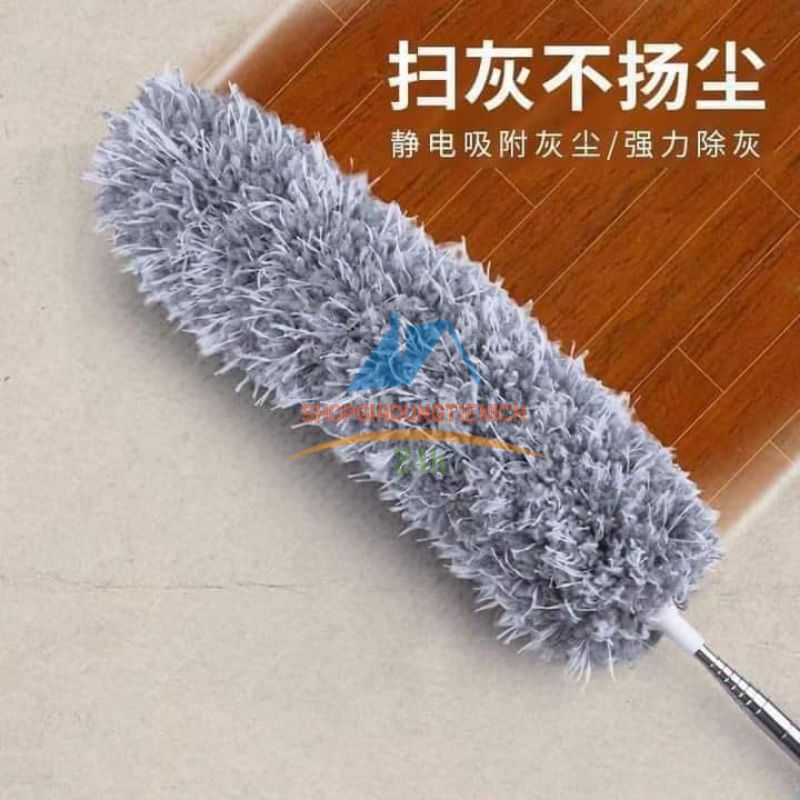Chổi quét bụi cán gấp gọn