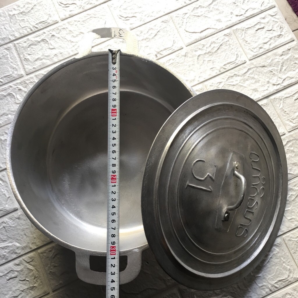 [HCM]Nồi gang đúc nguyên khối chữ miên IN -H