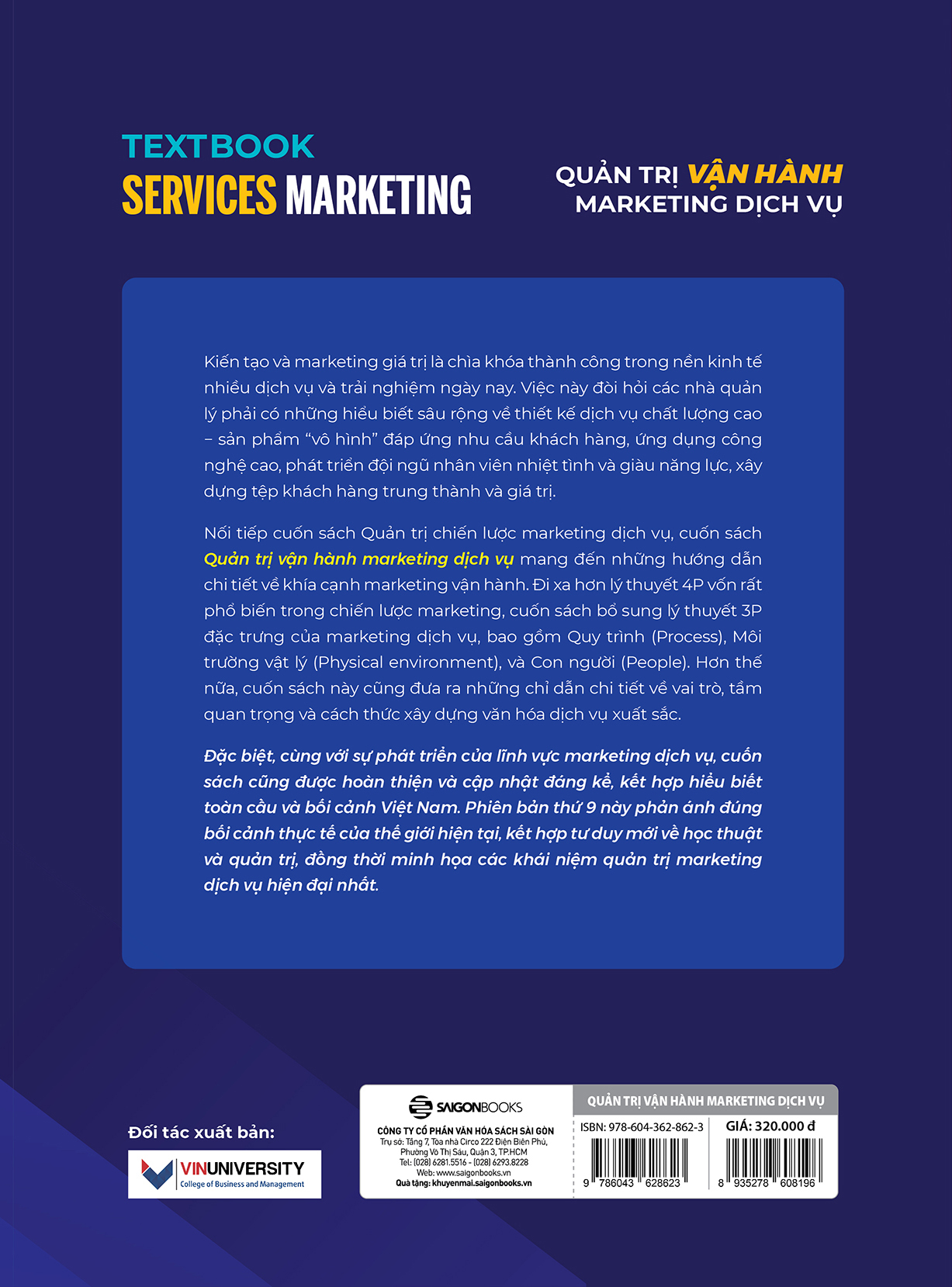 Bộ sách Textbook - Services Marketing (Combo 2 cuốn)