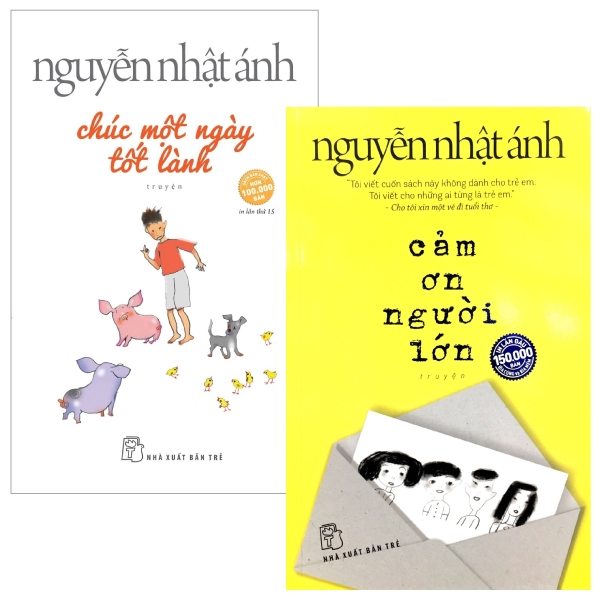 Fahasa - combo sách hay chúc một ngày tốt lành + cảm ơn người lớn