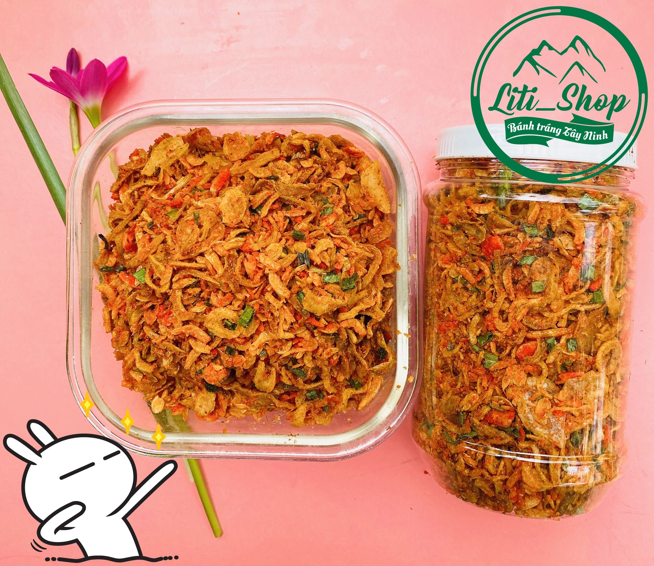 Hành Phi - Ruốc Sấy - Muối tôm Tây Ninh [Loại hảo hạng]