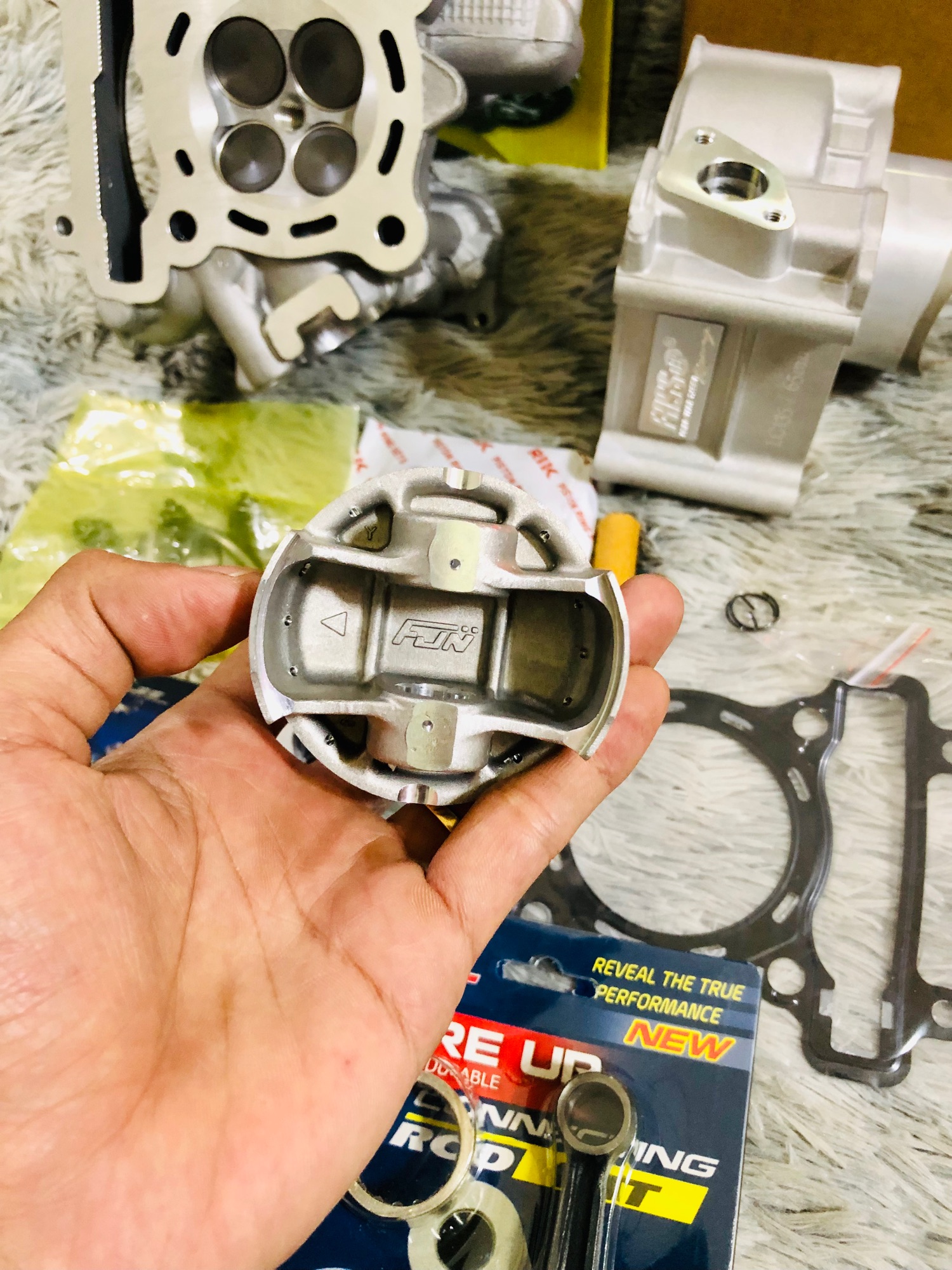 Combo đầu lòng 65zz đủ đồ dành cho xe Ex135. Nhẹ Bền. Yêu Thích ❤️❤️❤️