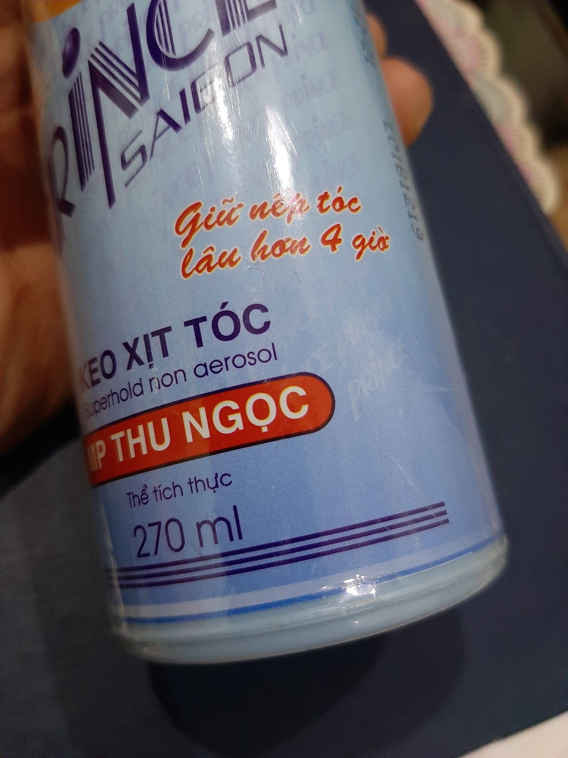 keo xịt tóc Prince Sài Gòn 270ml