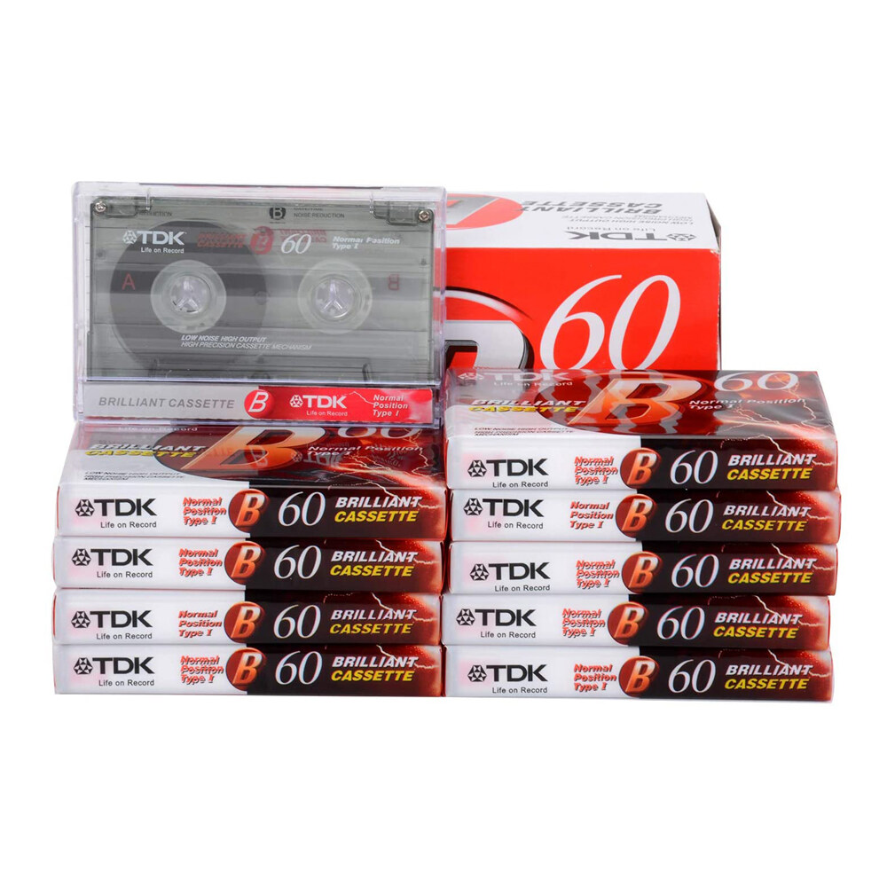 Băng cassette TDK trắng