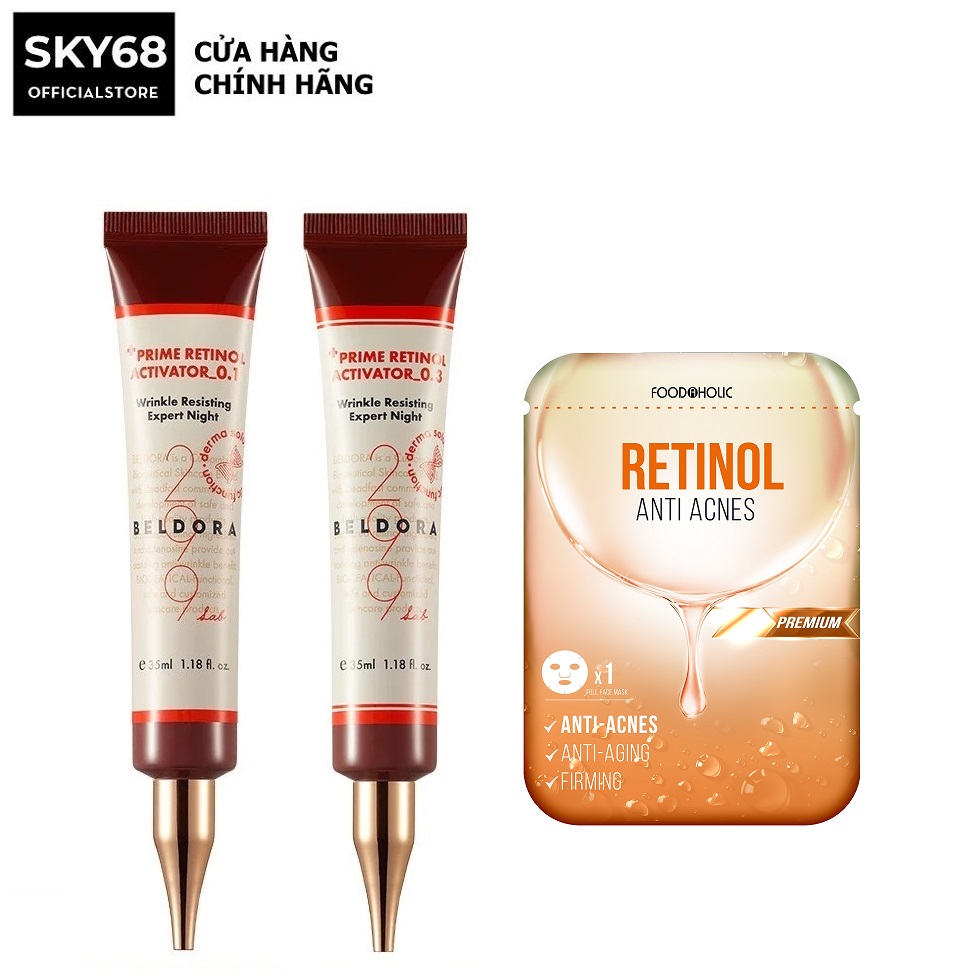 Kem Dưỡng Retinol Trẻ Hóa, Ngăn Ngừa Nếp