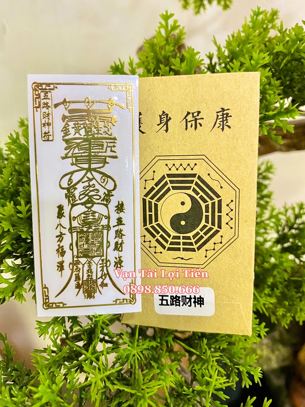 [HCM]Linh Phù Dán Ngũ Lộ Tài Thần