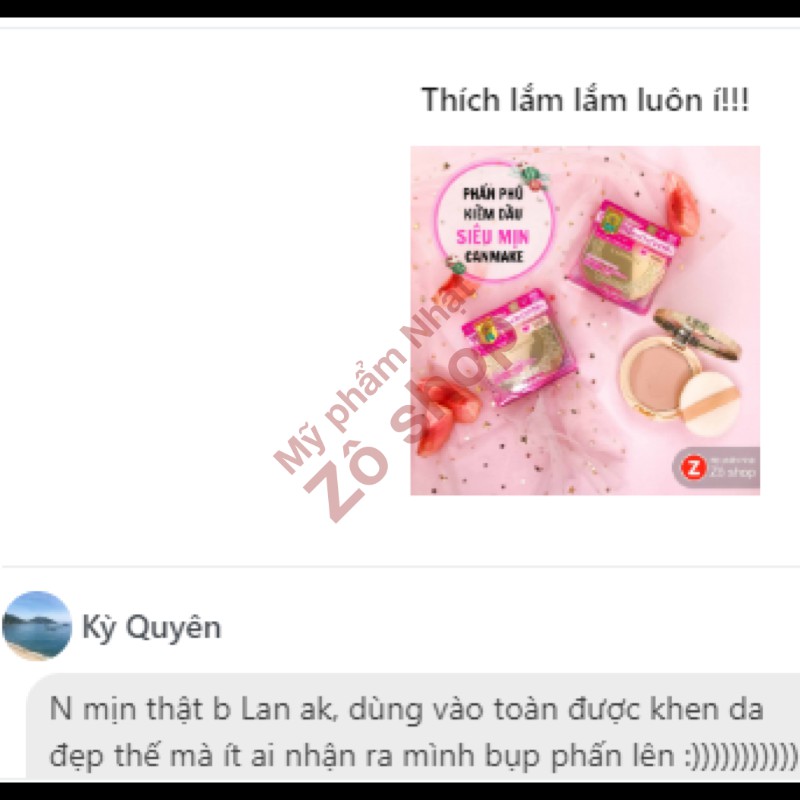 Phấn phủ dạng nén - Canmake Marshmallow Finish Powder