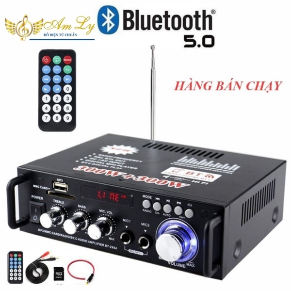 ❇❄  Âmly karaoke mini Âm ly giá rẻ Amly Mini Bluetooth BT-298A cao cấp chức năng đa dạng Bảo hành chính hãng