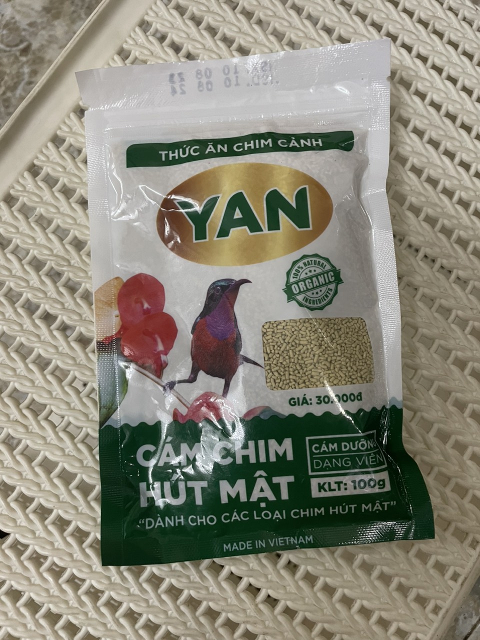 Cám chim hút mật YAN