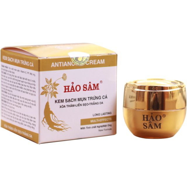 Kem Hảo Sâm Sạch mụn trắng da 12g