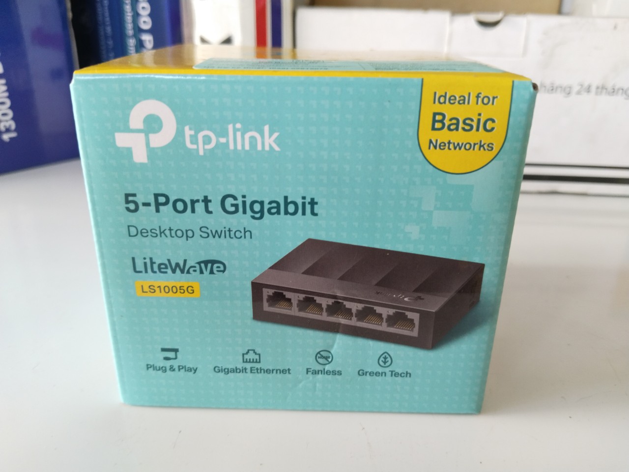 Bộ chia mạng 5 cổng Tplink LS1005G tốc độ Gigabit