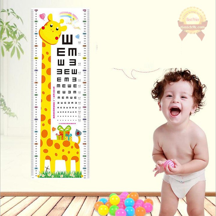 Decal Đo chiều cao