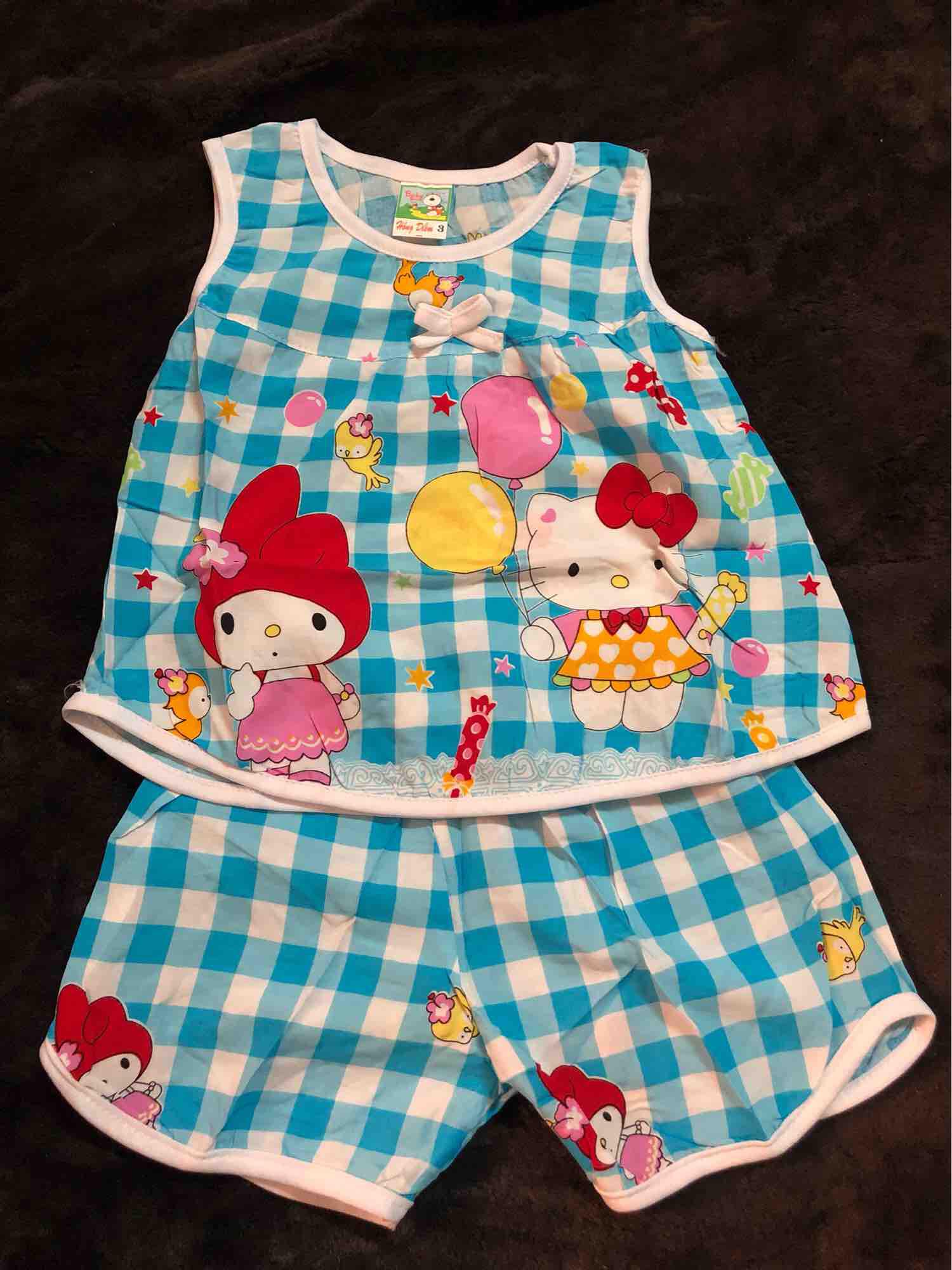 Combo 4 bộ tole bé gái (7-15kg)