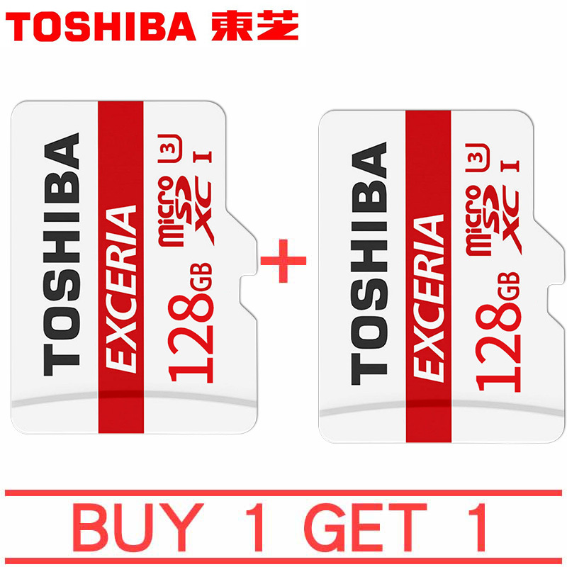 Thẻ Nhớ Toshiba MicroSDXC Ultra 128GB Class 10 80MB/s Mua 1 tặng 1