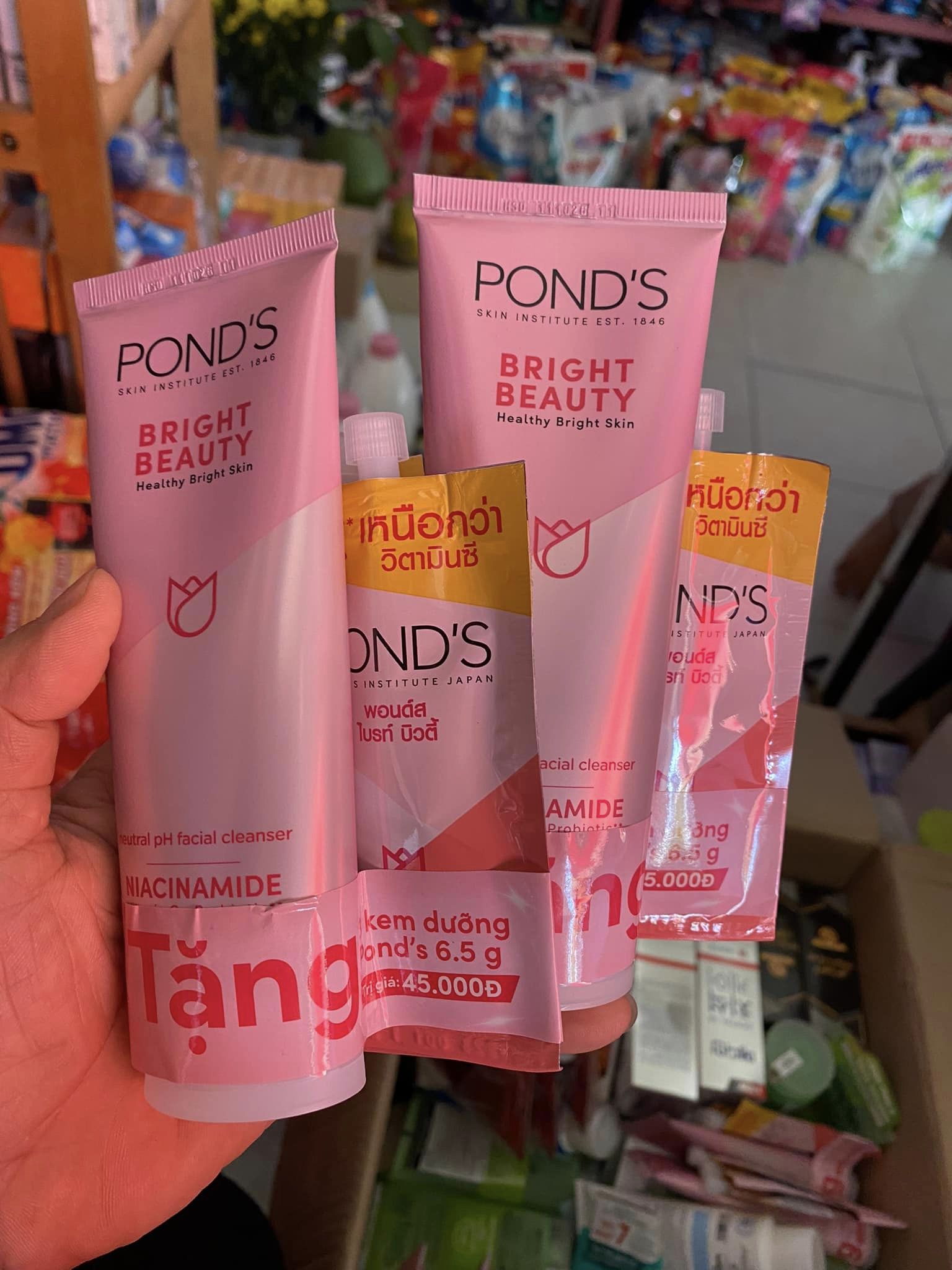 [HCM]POND’S S Sữa Rửa Mặt Tẩy Tế Bào 100g