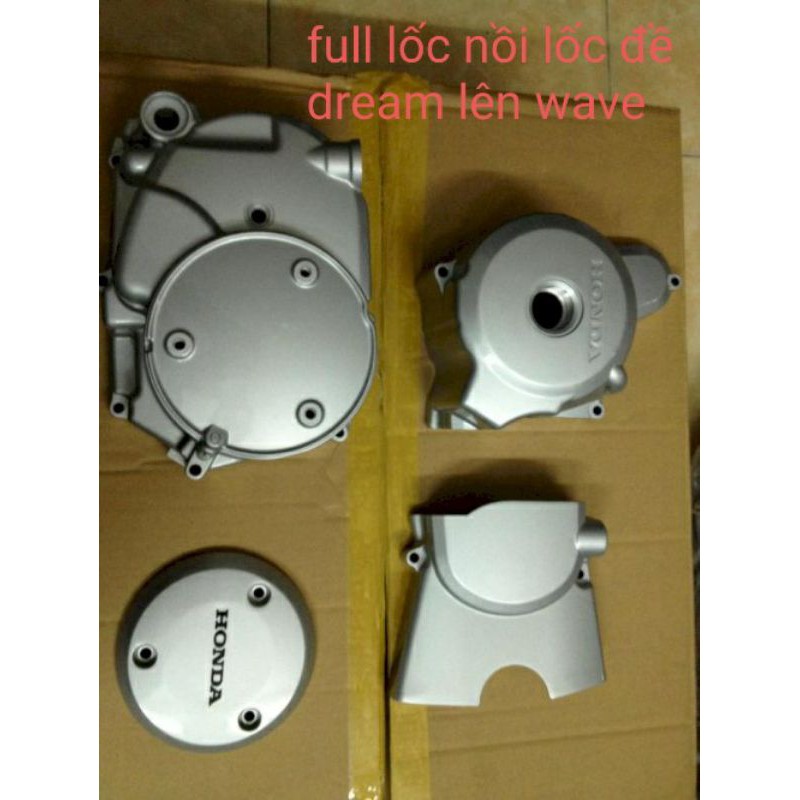 Full bộ lốc nồi và lốc mâm lửa cho xe dream