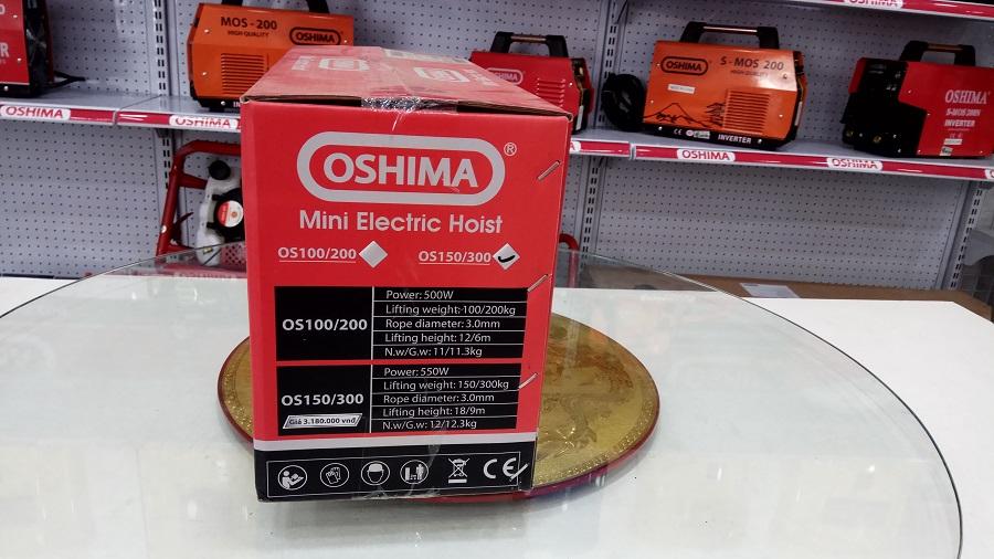 Máy tời điện Oshima OS 150/300