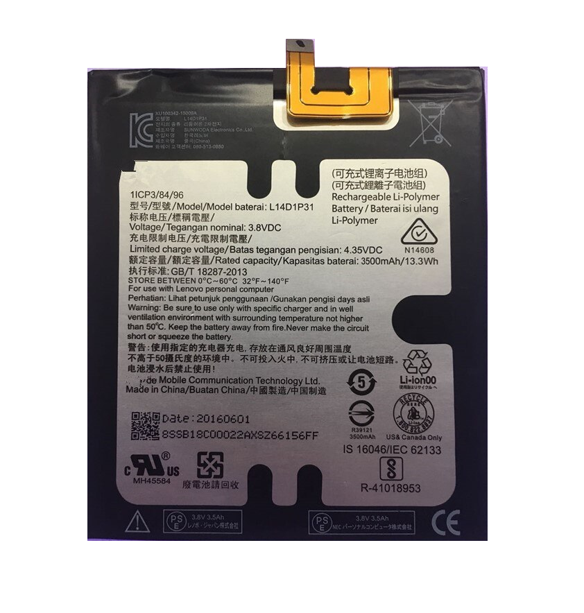 Pin lenovo pb1-770n / phab plus / pb1-770n / l14d1p31