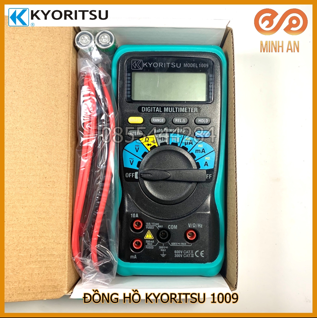 Đồng Hồ Vạn Năng Kyoritsu 1009 Bảo Hành 12 Tháng