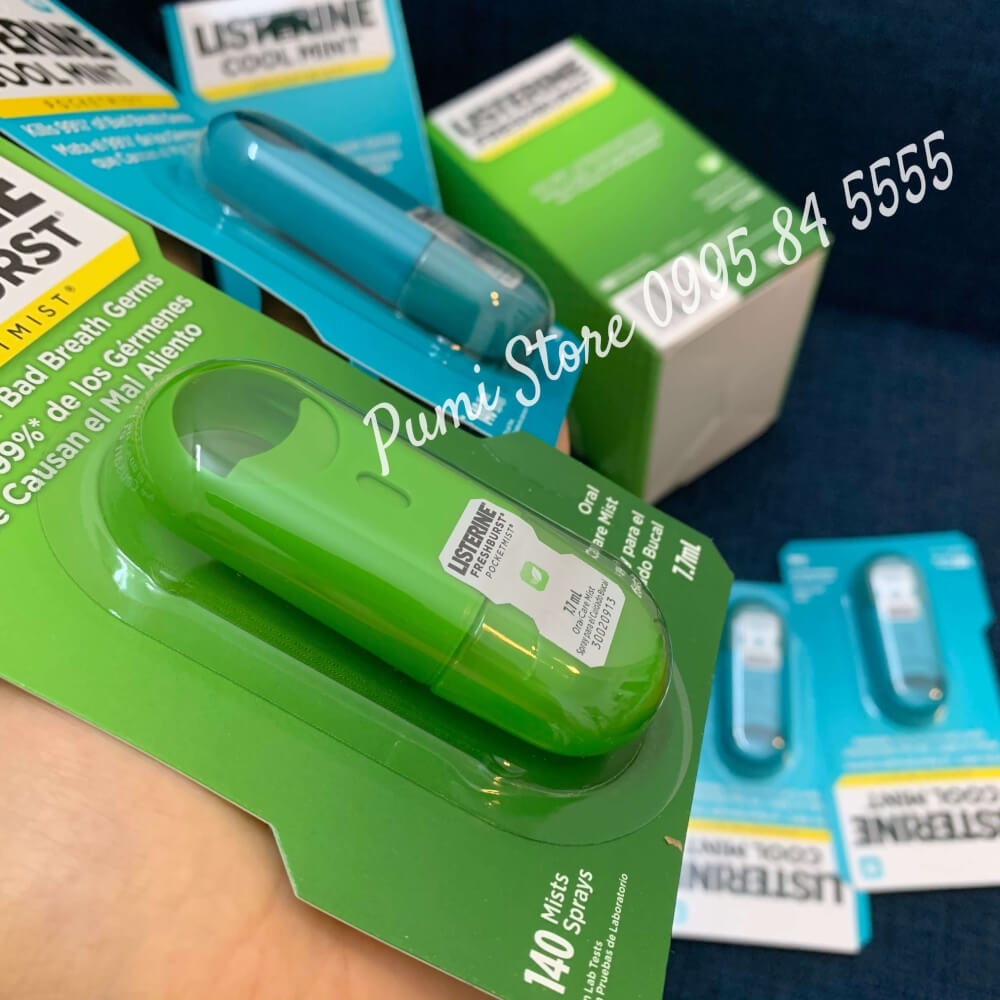 Xịt thơm miệng Listerine FreshBurst Pocketmist