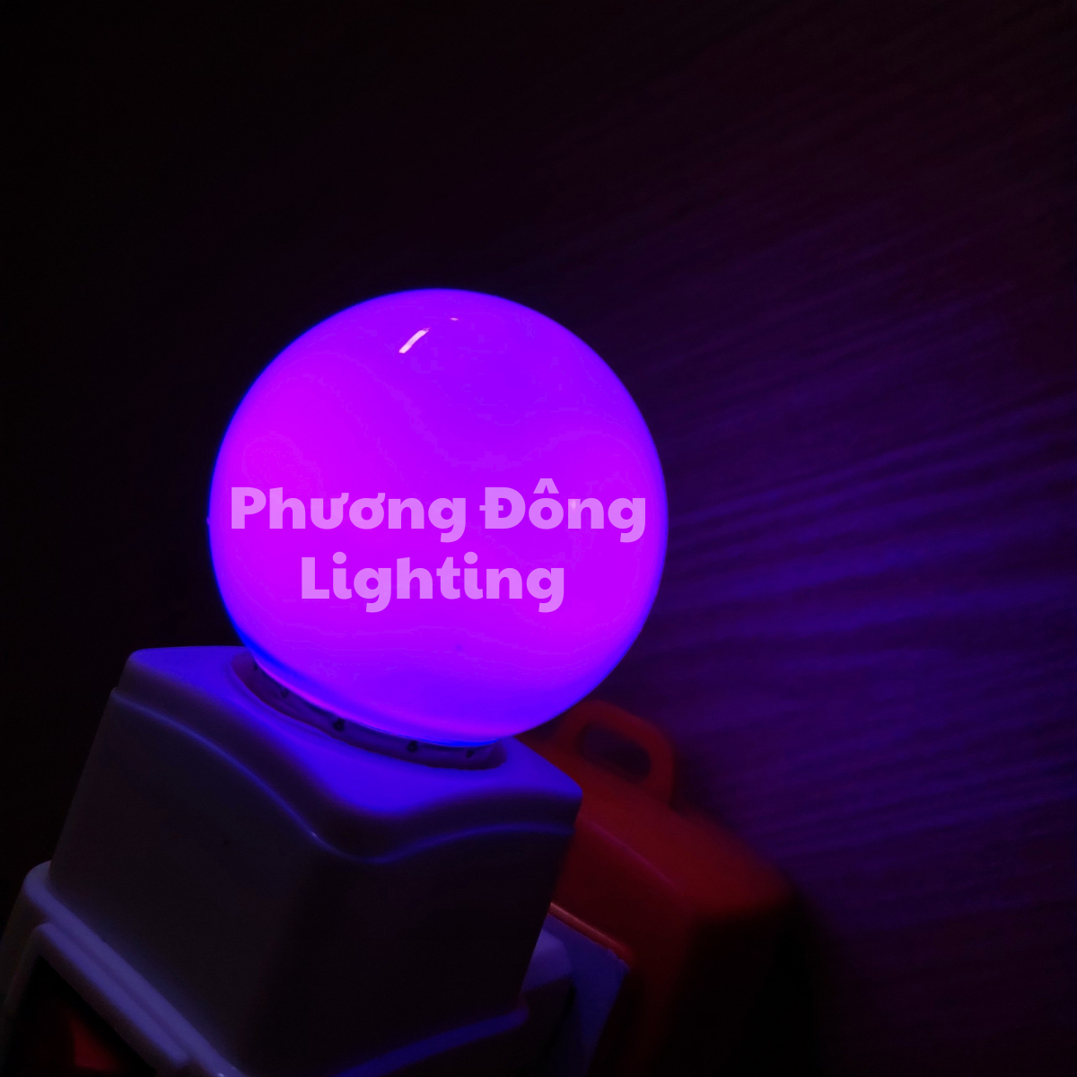 Bóng LED Chanh tròn 1W Đổi màu tự động
