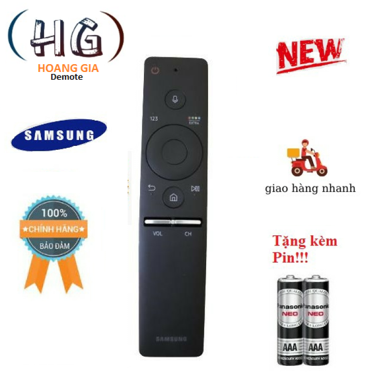 Bảng giá Remote Điều khiển TV Samsung giọng nói dòng KU, KS- Hàng mới chính hãng 100% + Tặng kèm Pin