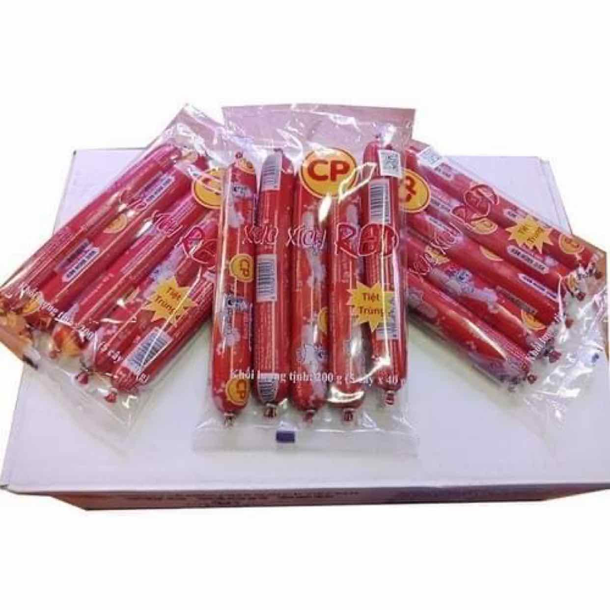 [ƯU ĐÃI 35%]Xúc Xích CP Red 200g/GÓI 5 CÂY ( Combo 10 gói )