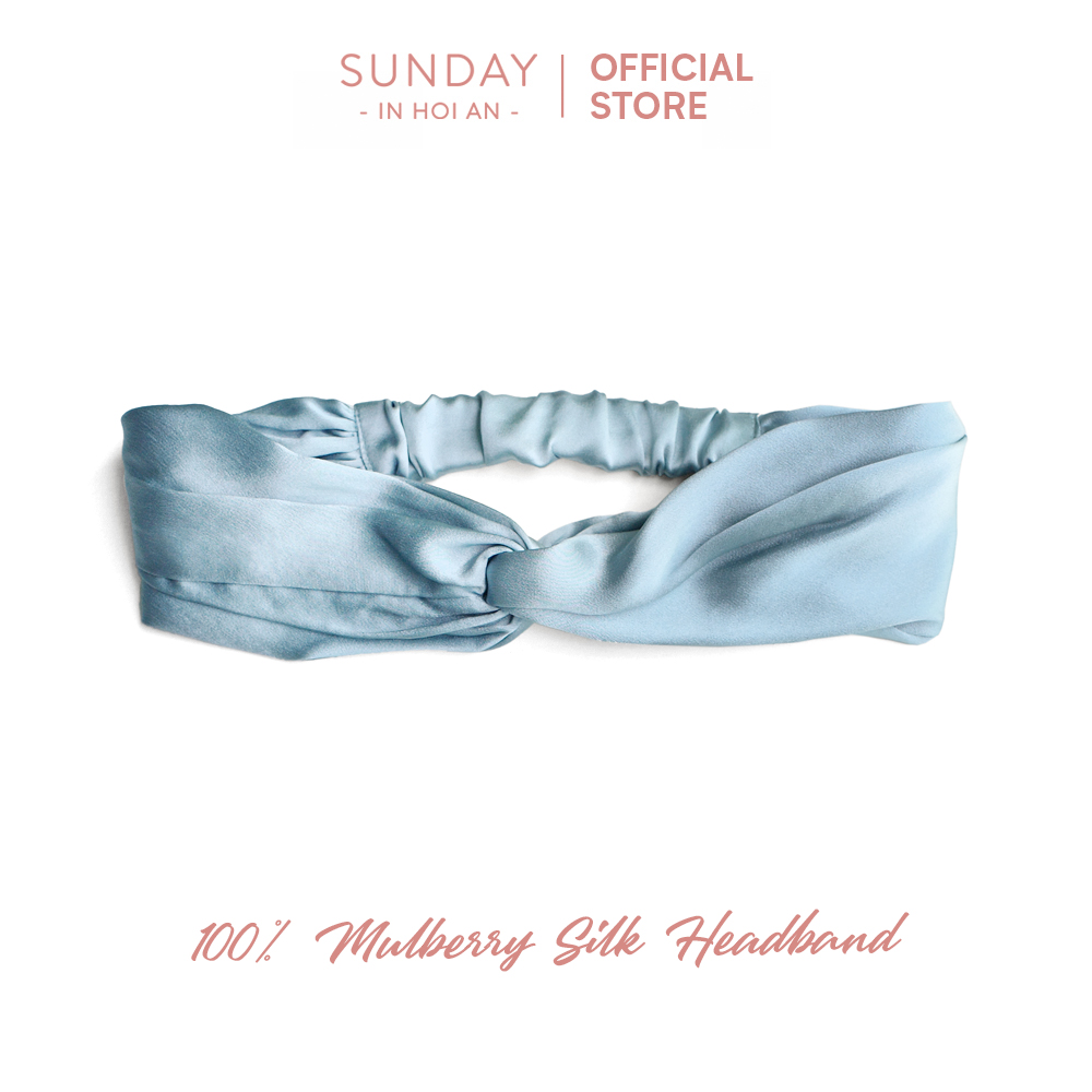 Băng Đô SUNDAY Lụa Mulberry 100% | 100% Mulberry Silk Headband