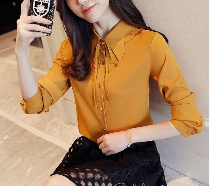 Áo kiểu cổ gợn sóng Nana