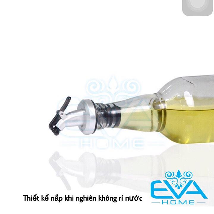 Chai Thủy Tinh Vuông 250ml Nắp Nhôm – Chai Đựng Dầu Ăn, Nước Sốt, Dầu Ô Liu, Dấm, Syrup Cao Cấp