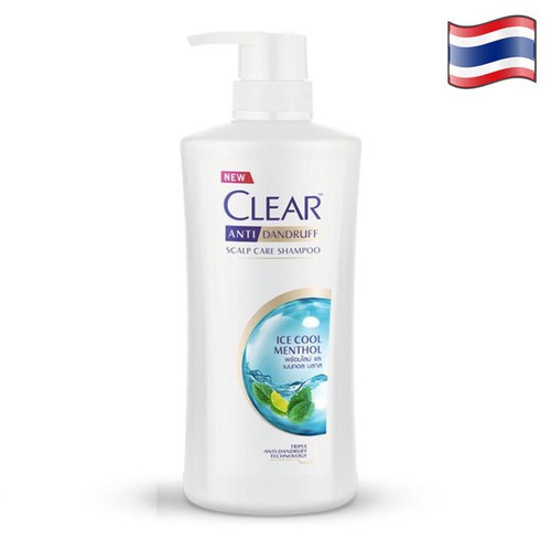 Dầu gội clear bạc hà nhập khẩu thailand -400ml/chai