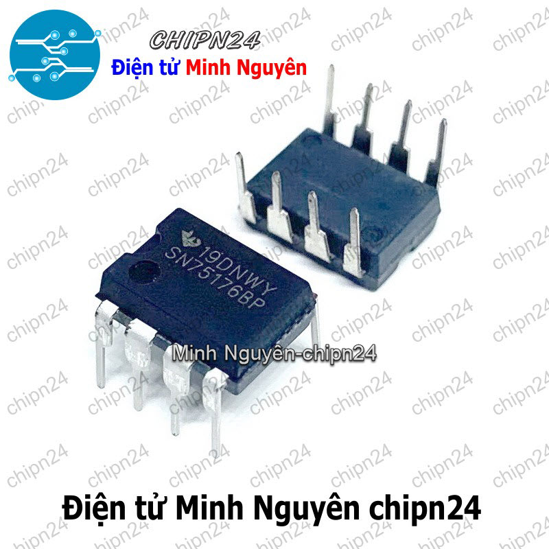 [2 con] (DIP) IC SN75176 DIP-8 (SN75176BP 75176) - HH005958