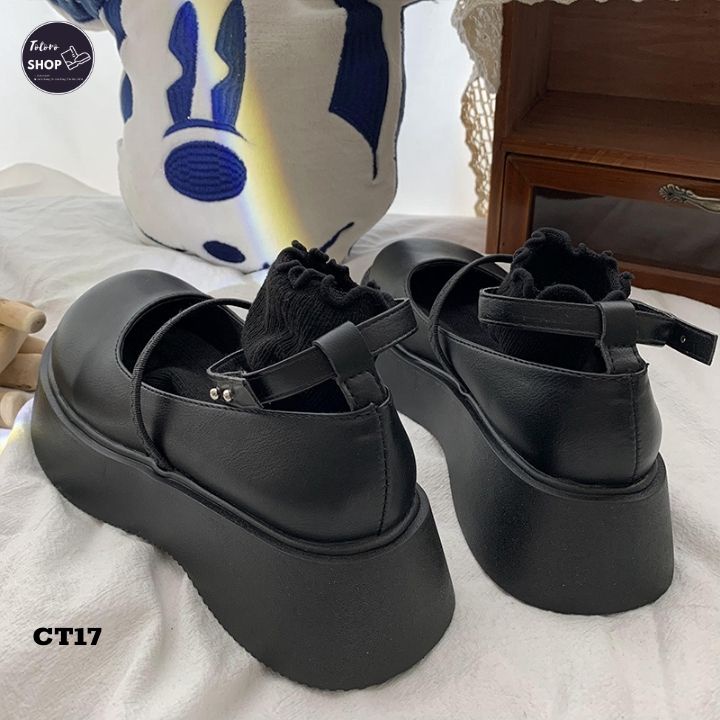 [Hàng Sẵn] [Ảnh Thật] [Freeship] Giày Lolita Búp Bê Nữ Cá Tính - CT17