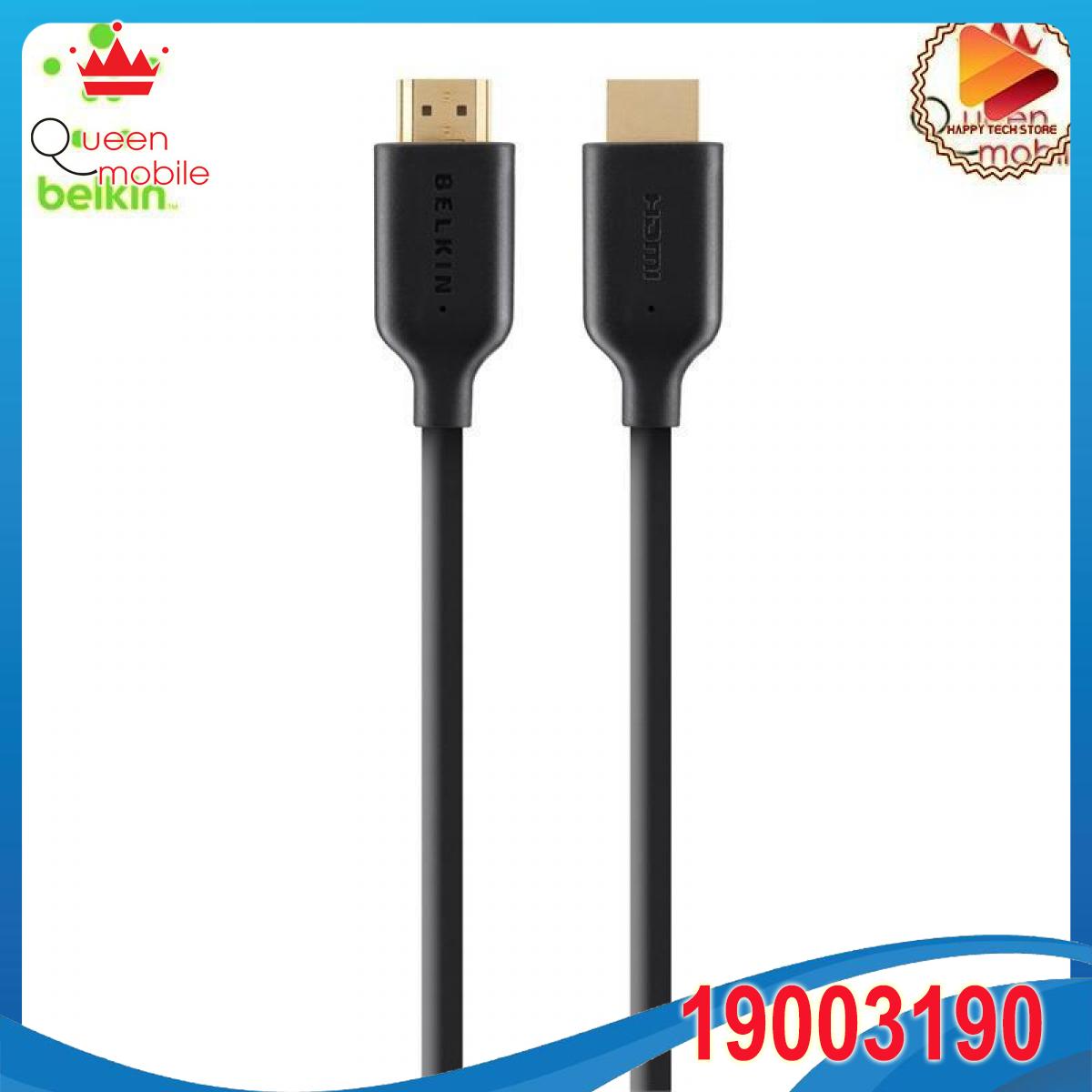 Cáp thương hiệu hàng đầu Mỹ Belkin nối dài 2m dành cho video siêu nét 4k 2 đầu HDMI