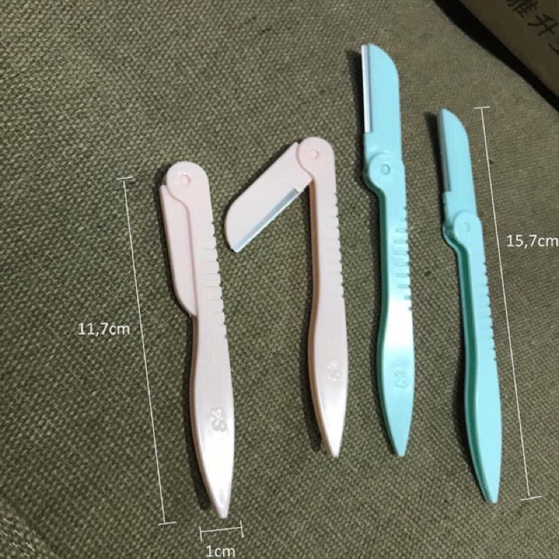 Set 3 dao cạo lông mày - Dụng cụ tỉa lông mày