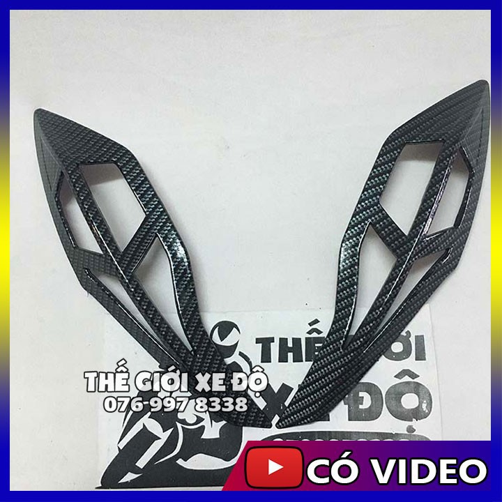Xinhan sh 2020 - 2021 - 2022 carbon case-decorative accessories for front Xinhan motorcycle sh 150i and 125i