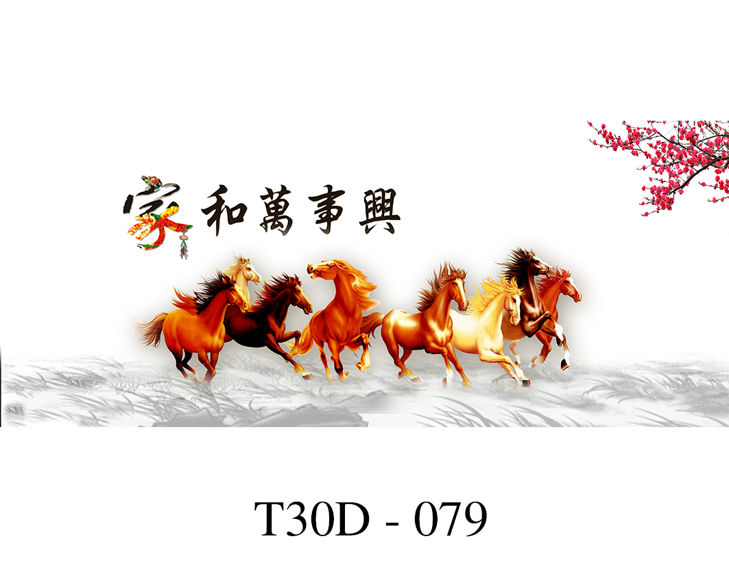 Tranh 3d Bể Cá T30D 079 Fuil Kích Thước
