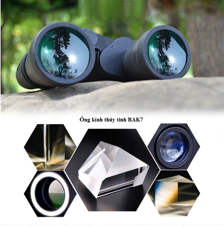 Ống nhòm 10X50 cao cấp ( Khoảng cách nhìn 10 - 1000m )