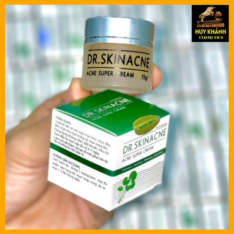 [HCM]DR SKINACNE [CHÍNH HÃNG] - Kem Chấm Mụn Cấp Tốc - Check được mã QR Code