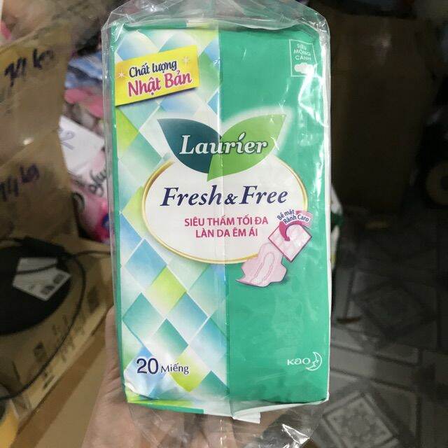 BVS FRESH& free laurier 20 miếng( 22cm) có cánh
