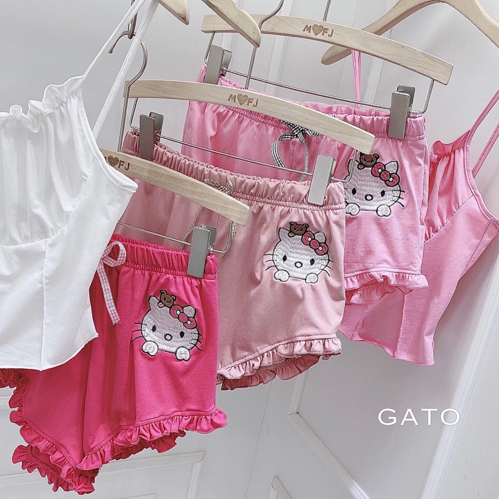 Sét bộ hello kitty nhỏ nhỏ xinh xắn ttsla0202