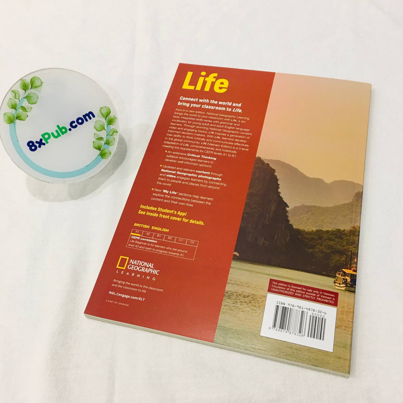 Sách - Life A1 (BrE) (2 Ed.) (VN Ed.) Student Book with Web App Code with Online Workbook - có code học online