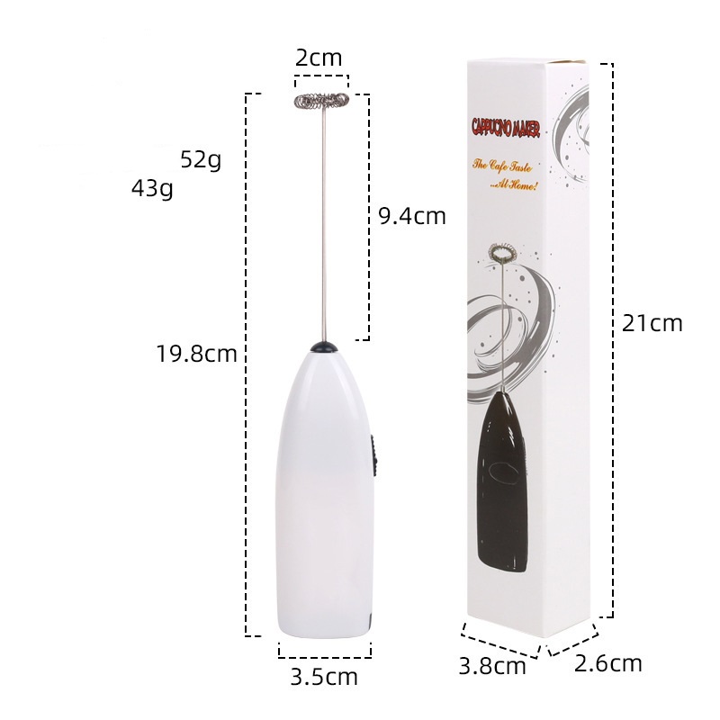 Máy đánh bọt sữa cà phê mini máy khuấy tạo bọt kem coffee