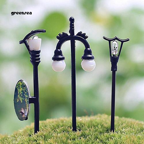 Cột đèn mini phụ kiện trang trí tiểu cảnh