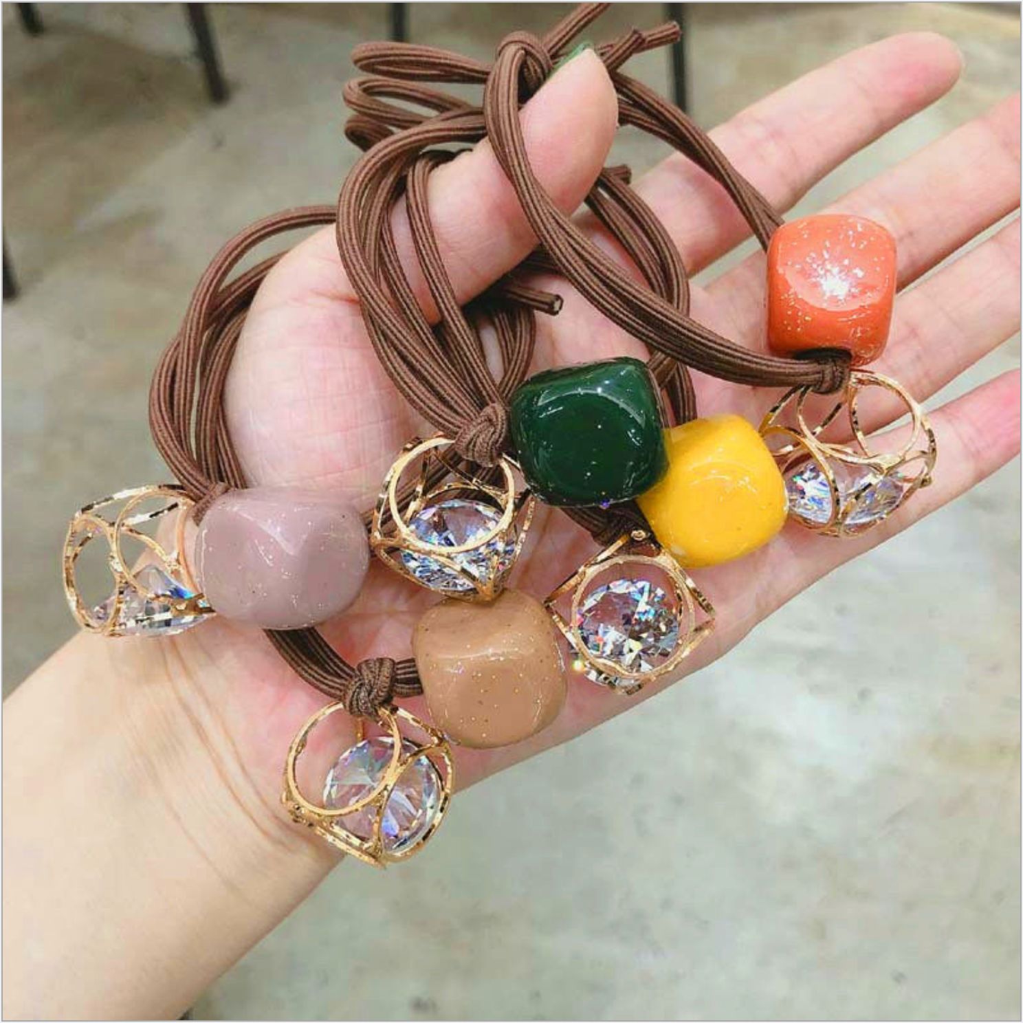 [25-29/5 Voucher 10%] Set 3 Dây buộc tóc cột tóc xinh xắn hot trend DC14