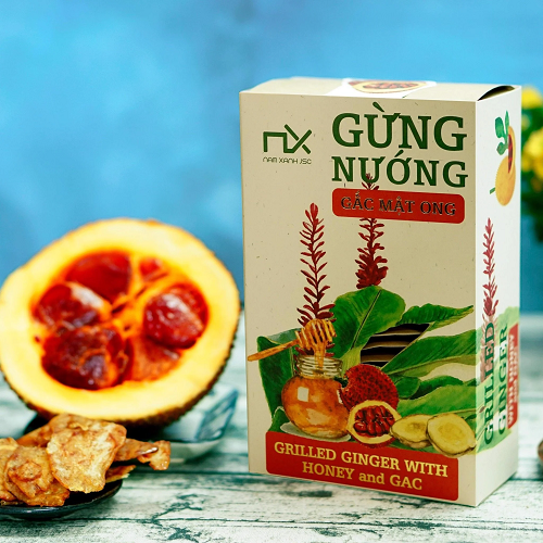 [HCM]GỪNG NƯỚNG GẤC MẬT ONG 80G