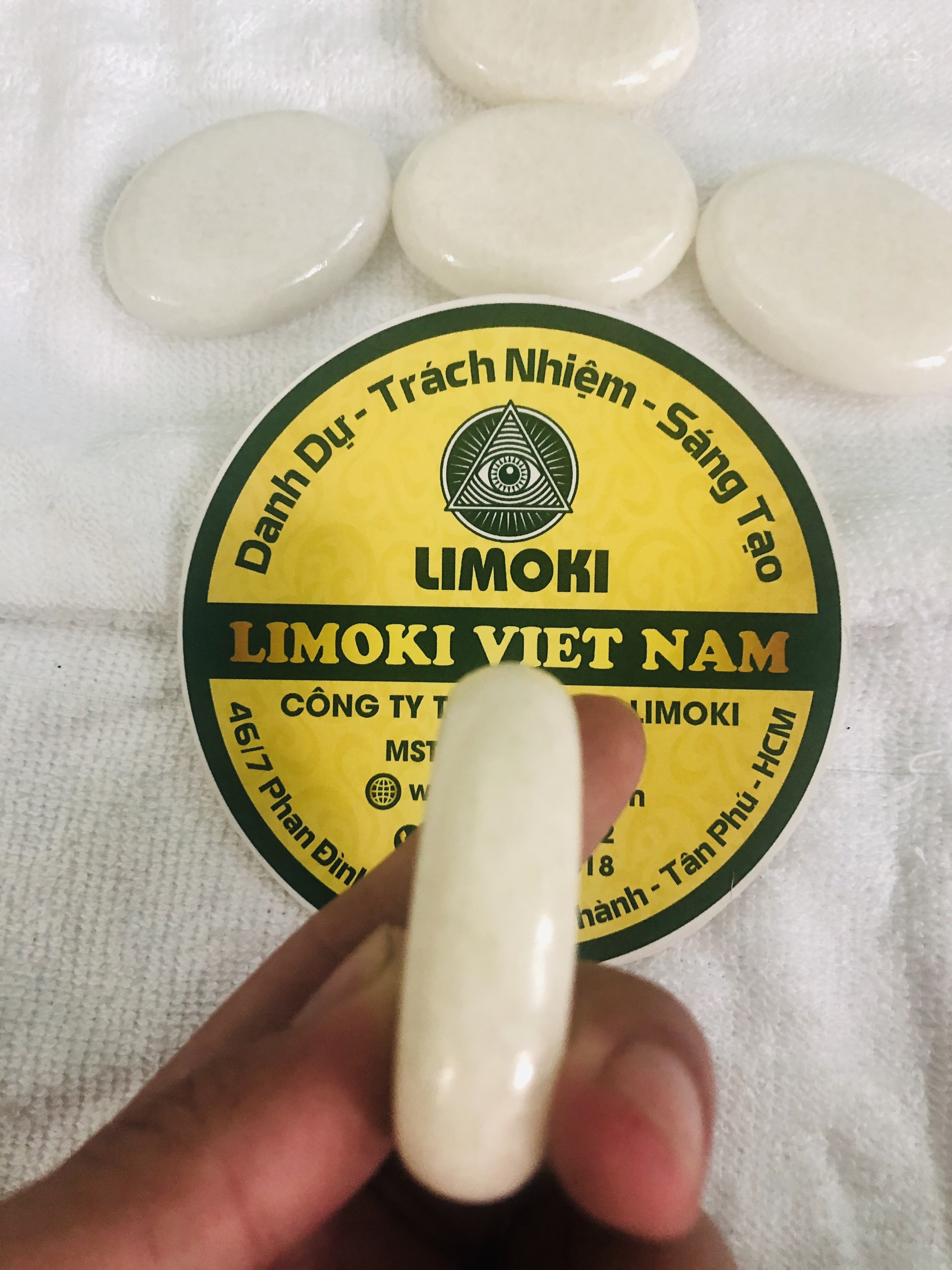 [HCM]Bộ 5 Đá Massage Mặt Lạnh