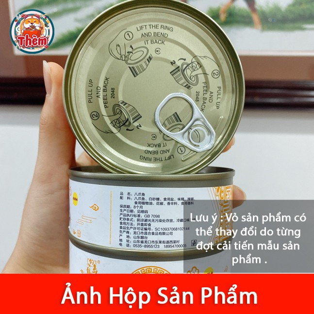 Bạch tuộc sốt cay đóng hộp