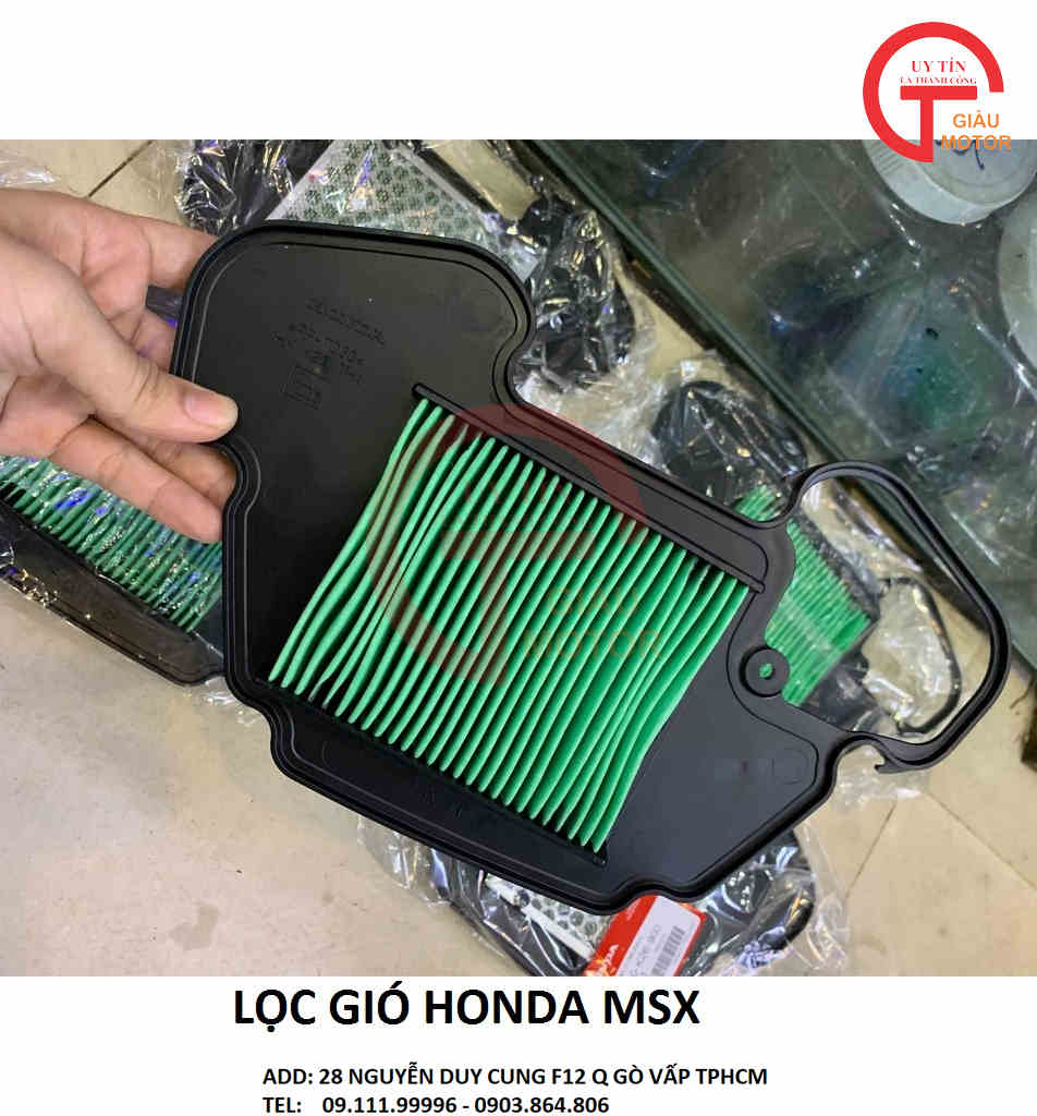 LỌC GIÓ HONDA MSX CHÍNH HÃNG